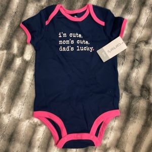 Carter’s 6 months Onesie NWT